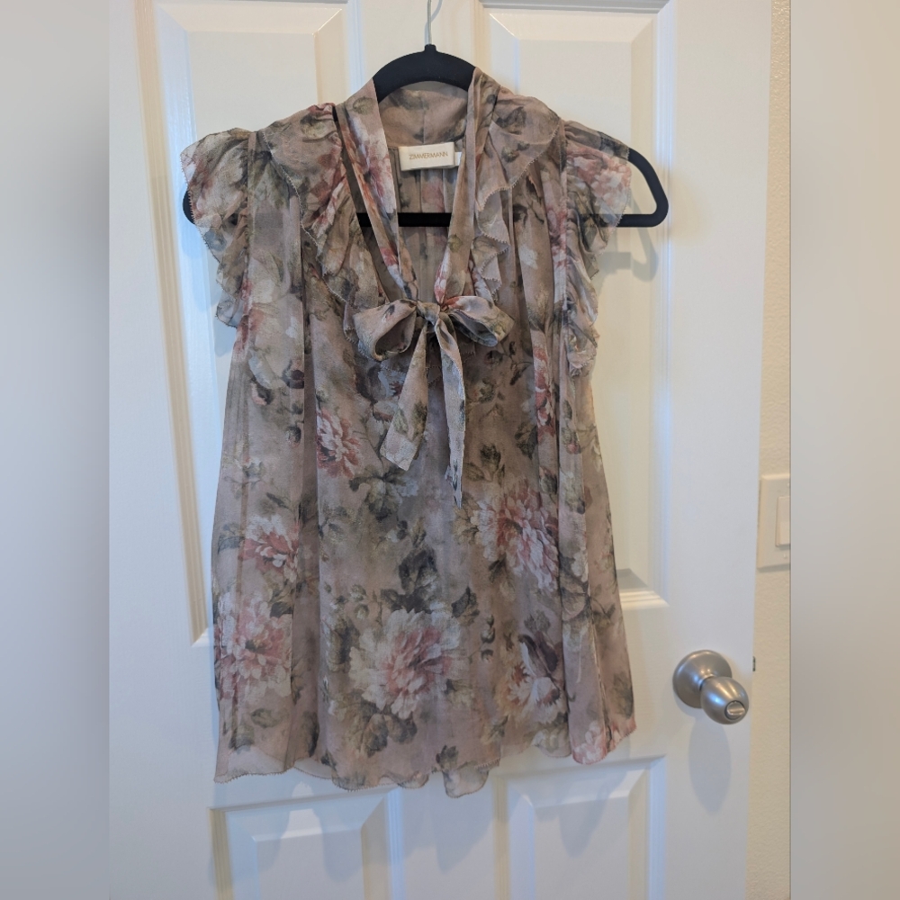 Zimmerman 100% Silk Top